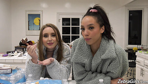 Two hot ladies including Alexis Tae and their incredibly pleasant interview