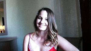 Naughty Alaina Brooke in POV blowjob