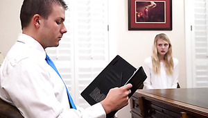 Mormon bishop punishes blonde