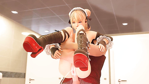 Marie Rose experiences the whole range of anal emotions from DP to creampie
