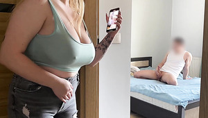 My Busty Stepsis Gets Curious in a Private Moment Gone Wild